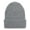 Heather Grey, variant on Yupoong 2501KC YP Classics Waffle Cuffed Beanie-Black