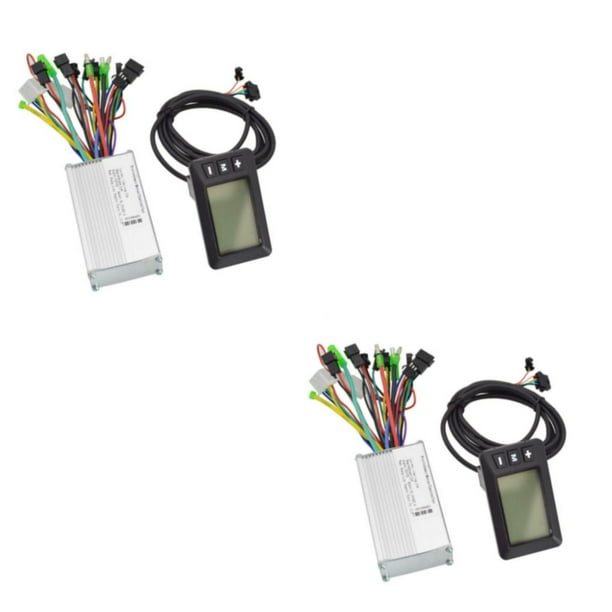 Kit de Panel Advancent Conjunto de Controlador Suministros para Scooter Accesorios de Bicicleta Motor de 36-60V 2Conjunto