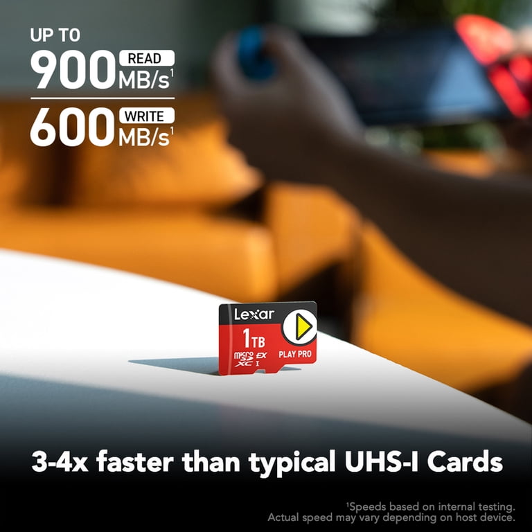 Lexar, microSDXC Express Card, 1 TB, Up to 900 MB s Read Speed
