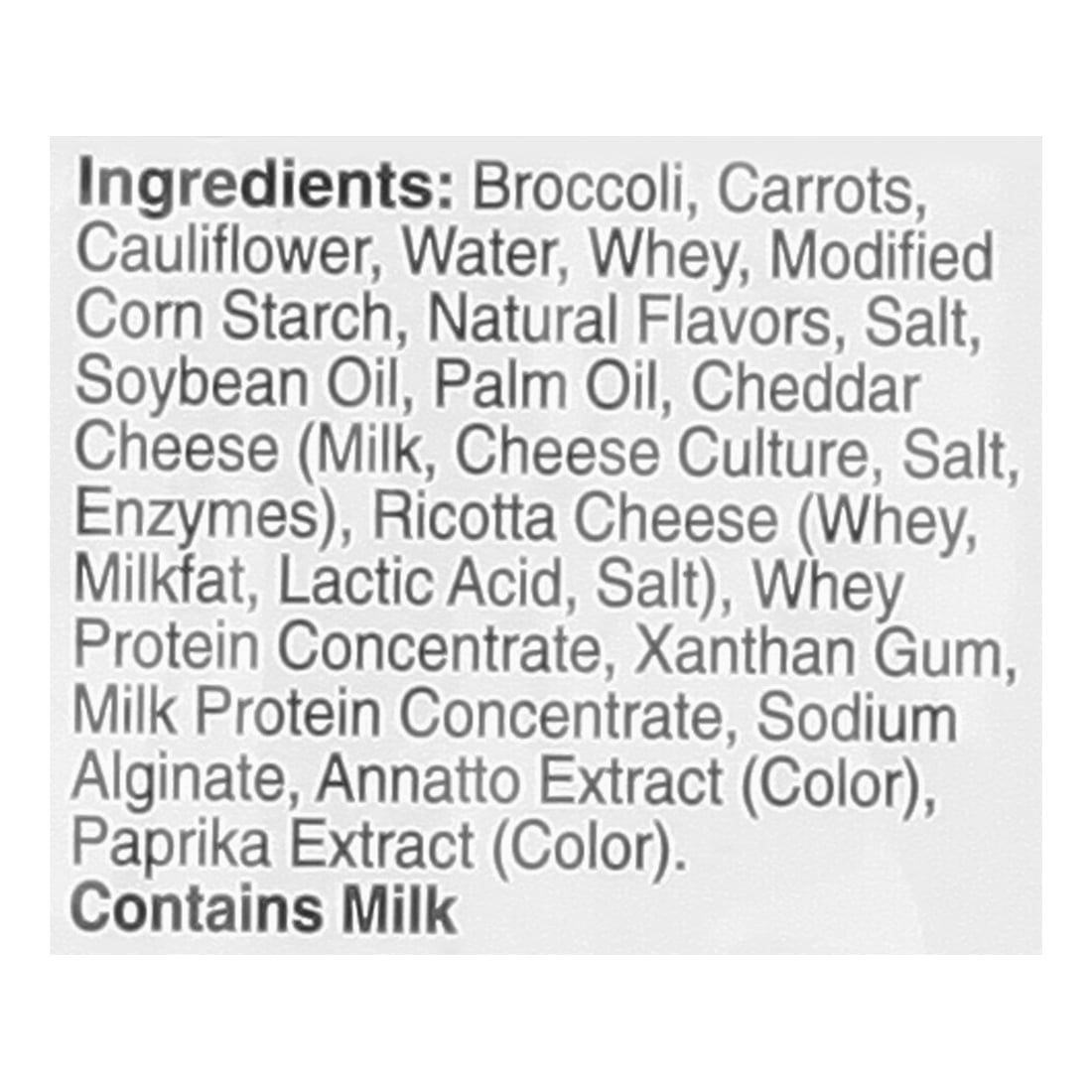Green Giant Simply Steam Lightly Sauced Broccoli, Carrots, Cauliflower & Cheese Family Size 22oz Bag