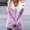 Purple, variant on DAFPZW Womens Sherpa Lined Jacket Lapel Collar Coat Plus Size Long Sleeve Button Down Outerwear Warm Winter Coats