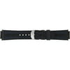 Timex Men's Expedition Sport 18mm Genuine-Leather Replacement Watch Band, Black/Blue