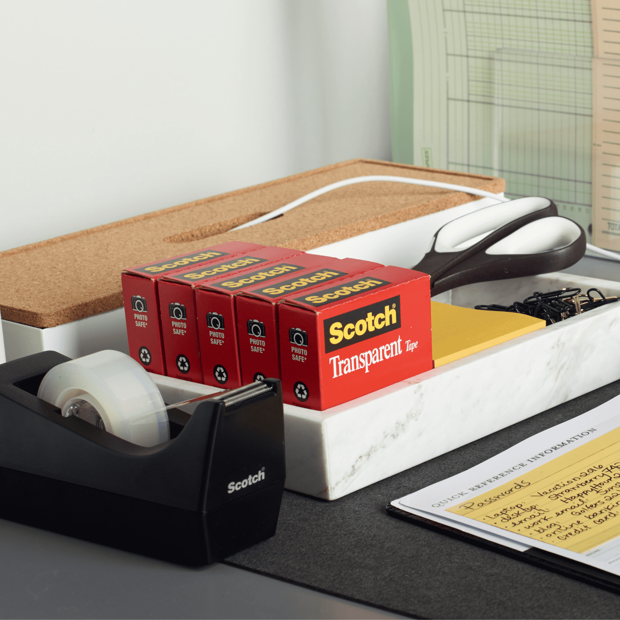 Scotch Tape 600-6PK 3/4 in x 1296 in