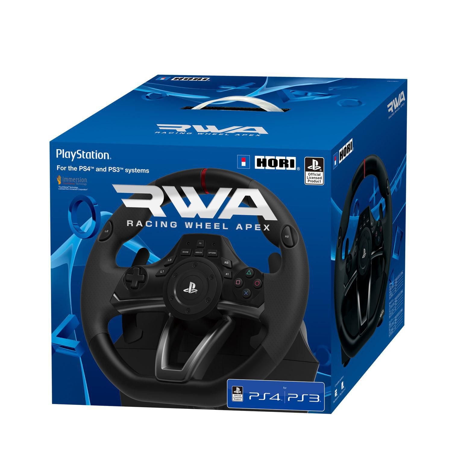 HORI Racing Wheel Apex for Playstation 5, PlayStation 4 and