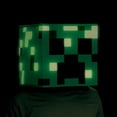 thumbnail image 4 of Accesorio de disfraz, máscara de Minecraft Creeper Block Head, 4 of 5