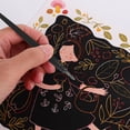 thumbnail image 4 of 4pcs Scratch Tools Metal Tip Scratch Pen Scratch Paper Art Pen Scratching Drawing Tool For Diy Art Projects Kids Adults, 4 of 8