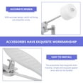 thumbnail image 4 of OULII Drum Set Pedal Replacement Drum Kit Accessory Metal Rod Professional Drum Training 1Pcs, 4 of 7