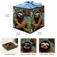 thumbnail image 3 of Penguin Foldable Storage Cubes with Handle 10.8"x10.5"x10.6" - Large Capacity Storage Containers, Storage Bins, Toy Box, 3 of 6
