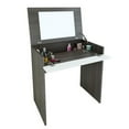 thumbnail image 1 of Nexera Tribeca Ebony and White Vanity Desk, 1 of 3