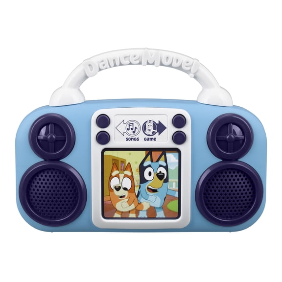 eKids Bluey Toy Music Player, Toy for Toddlers with Built-in Music For Fans of Bluey Toys