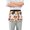 Apple Berry Pumpkin, variant on Adorable Ghost Pumpkin Spiderweb Server Apron with 3 Pockets Waterproof Waitress Waist Short Apron for Man Woman 12 Inches