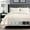 Coconut Milk, variant on Swift Home 3PC Reversible Diamond Stitch Lightweight Quilt & Sham Set, Navy, King/Cal King