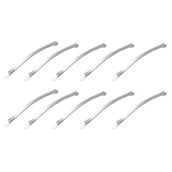 Xingzhi 50 Pieces Woman Hairpin Holiday Party Dress Fashion Simple Hair Clips Portable Hairstyling Headwear Accessories for White K