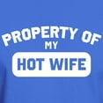 thumbnail image 3 of CafePress - Property Of My Hot Wife Dark T Shirt - Men's Classic Graphic Cotton T-Shirt, 3 of 4
