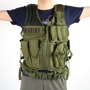 Adjustable Outdoor Sports Men Military Gun Tactical Combat Assault Vest Army Hunting Field Battle Training Vest