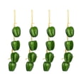 thumbnail image 1 of Guirnalda de verduras artificiales con forma de guirnalda de verduras simuladas, verduras decorativas realistas., 1 of 8