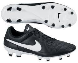 New Nike Tiempo Genio Leather FG Size Mens 8.5 Soccer Cleats Black/White  631282 - Walmart.com