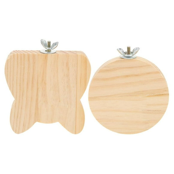 2 soportes para jaula de loros.