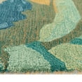 thumbnail image 3 of Liora Manne Corsica Indoor Rug 100% Wool Blue Green Hand Tufted 5x8 ft, 3 of 5