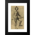 thumbnail image 2 of Karl Wiener 15x24 Black Modern Framed Museum Art Print Titled - Male Act V, 2 of 5