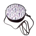 thumbnail image 4 of Lsque Lavender Flowers Pattern Shoulder Bag – Microfiber Leather Crossbody with Detachable Strap & Handle Ring, Waterproof & Durable, Elegant Everyday Carry, 4 of 5
