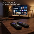 thumbnail image 5 of 2-Pack Replacement Remote Control for Roku TV (Not for Roku Stick or Box)–4-Button Simple Remote, No Pairing Needed, 5 of 6