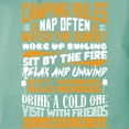 thumbnail image 3 of CafePress - Camping Rules T Shirt - Womens Comfort Colors® Shirt, 3 of 4