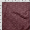 thumbnail image 4 of oneOone Cotton Poplin Maroon Fabric Geometric Allover Modern Traditional Sewing Craft Projects Fabric Prints By Yard 42 Inch Wide, 4 of 4