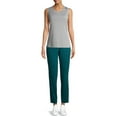 thumbnail image 3 of Athletic Works Women's Athleisure Core Knit Pants Available in Regular and Petite, 3 of 6