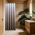 thumbnail image 6 of HuiXinOu Gradient Digital Printed Shower Curtain Polyester Thickened Shower Cover Bathroom Curtain for Bathroom Tub & Shower Stall, Water-Resistant Deco, 6 of 7