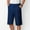 Blue, variant on dzxyzu Mens Below Jeans Knee Length 3/4 Capri Pants Casual Cargo Denim Shorts with Pockets - Blue