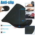thumbnail image 6 of Ergonomic Mouse Pad with Wrist Rest Support, Eliminates All Pains, Carpal Tunnel, Wrist Discomfort, Non-Slip Base PU Gaming Mouse Mat for Laptop, Mac, Durable & Comfortable & Easy Typing, Black, 6 of 8