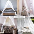 thumbnail image 3 of Bed Mosquito Net, Large Mosquito Net for Bed, Mosquito Net Bed Canopies for Single King Size or Double Bed, Mosquito Net Bed Canopy Suitable for Insec, 3 of 3