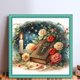 thumbnail image 2 of Bordado hilo eco-Comitton 11CT Bible Flower Cross Stitch 40x40cm, 2 of 9