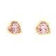 thumbnail image 1 of Arete para Mujer con Cristal Swarovski en Forma de Corazon Mini – Bañado en Oro 14k– Arete Elegante y Brillante, Aretes de Mujer de Moda– Joyería para Mujer de Moda– Regalo especial Ortiz Espinosa Temporada, 1 of 2