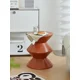 thumbnail image 4 of Mesa de centro redonda de plástico para sala de estar, sofá para el hogar, mesa auxiliar creativa, taburete para zapatos, balcón, escritorio pequeño, mesita de noche para dormitorio, 4 of 4
