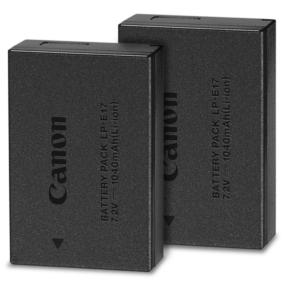 Canon LPE17 LithiumIon Battery Pack for Canon EOS M3, M5, M6, 77D