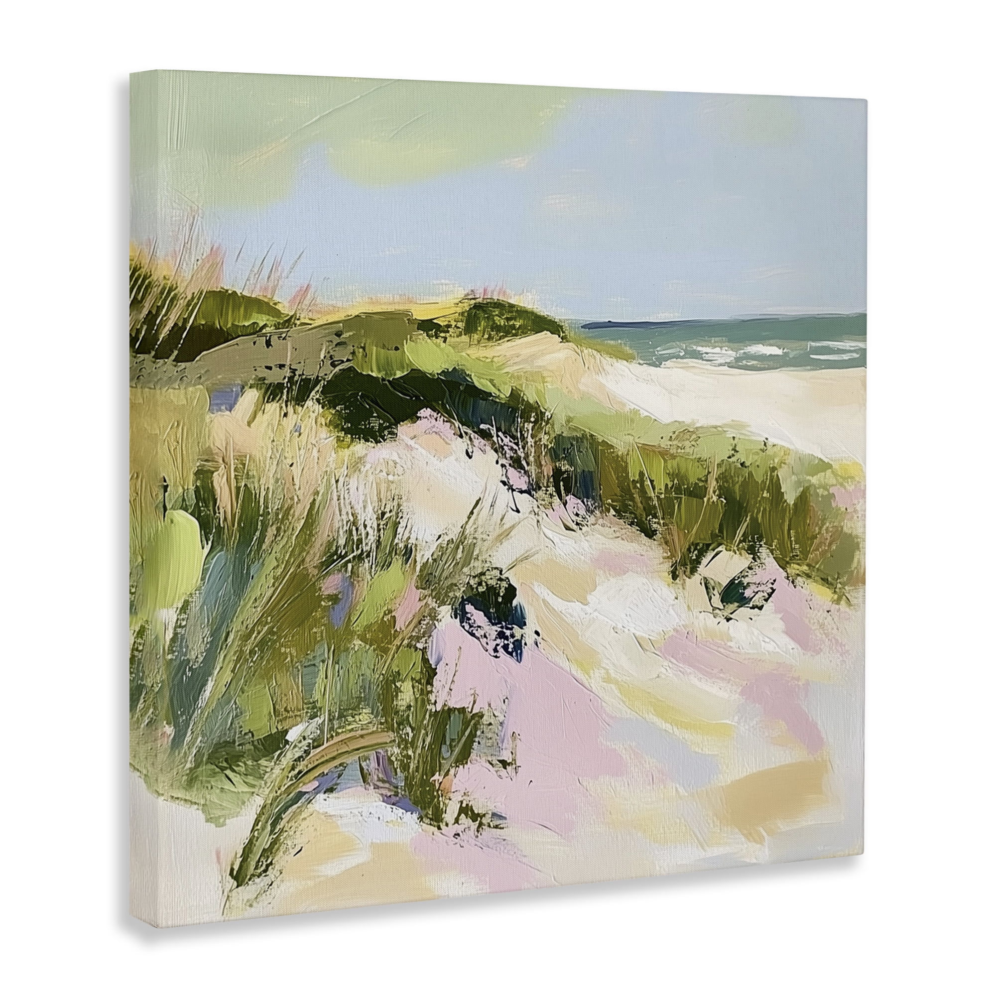 Stupell Industries Pastel Coastal Dunes at Sunrise Canvas Wall Art, design by Heidi Kuntz