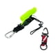 thumbnail image 4 of Cordón de buceo con clip de buceo y hebilla de liberación rápida, cuerda profesional para apnea. verde, 4 of 9