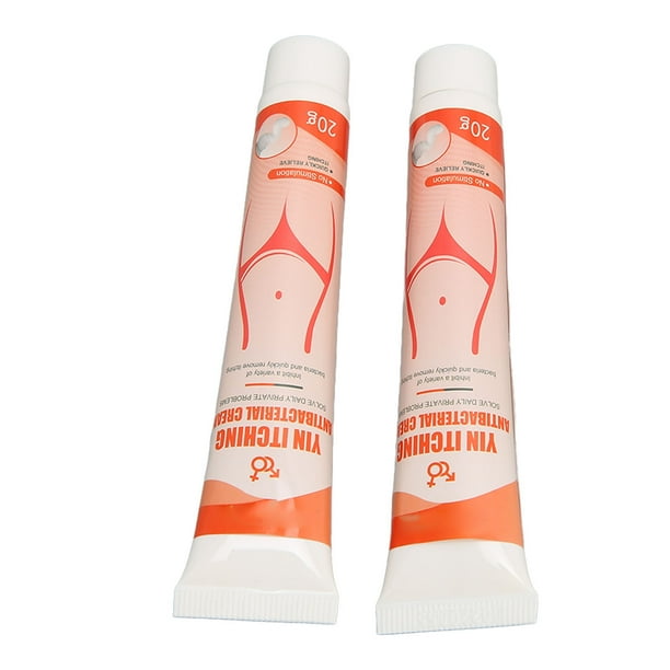 Private Part Itching Cream, 20g Safe Ingredient 2 Pcs Vaginal Itch