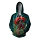 thumbnail image 3 of Sudadera con capucha y cremallera de otoño para hombre, ropa Y2k, sudadera con capucha con estampado de monstruo para hombre, ropa gótica para hombre, sudadera con capucha y cremallera estilo hip hop, 3 of 5