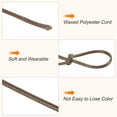 thumbnail image 3 of Uxcell Brown 0.5mm Waxed Cord 175 Yard Wax Bead Thread String for Jewelry Making, 3 of 7