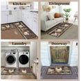 thumbnail image 4 of Kitchen Rugs Farmhouse Style for Floor, Rooster Kitchen Rug, Non-Slip Backing Kitchen Mat Set of 2 Washable Kitchen Rug Sets with Runner for Home Kitchen 17"x47.2"+17"x30", 4 of 7