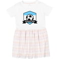 thumbnail image 3 of Inktastic Soccer Argentina Flag Banner Girls Toddler Dress, 3 of 5