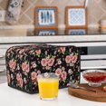 thumbnail image 6 of Lsque Rose Flowers Print 4 Slice Toaster Cover , Kitchen Appliance Dustproof Protector , Toaster Protector Dustproof Kitchen Appliance Cover, 6 of 7