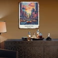 thumbnail image 5 of Vintage Manhattan Metal Tin Wall Sign Classic Oil Painting Style Decor Rust-Proof Iron Art Poster 8x12 Inch, 5 of 6