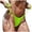 A-Mint Green304, variant on XIAONU Women's Front Ruched High Waist Swimwear Slim Fit Sleeveless High Waist Bikini Bottom Stretchy Tummy Control Beach Swimsuits