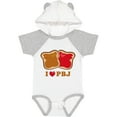 thumbnail image 3 of Inktastic I Love Pbj 2 Boys or Girls Baby Bodysuit, 3 of 5