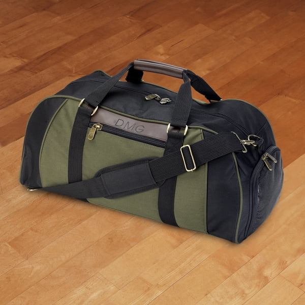 monogrammed duffle bags for guys