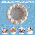 thumbnail image 3 of Piscina inflable de PVC para juegos de bebés, pequeña piscina de baño impresa, plegable para playa al aire libre Hugtrwg  Para estrenar, 3 of 7